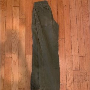 Vintage green cargo pants